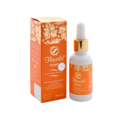 Масло косметическое органическое семян моркови 30 мл Flavoila cosmo